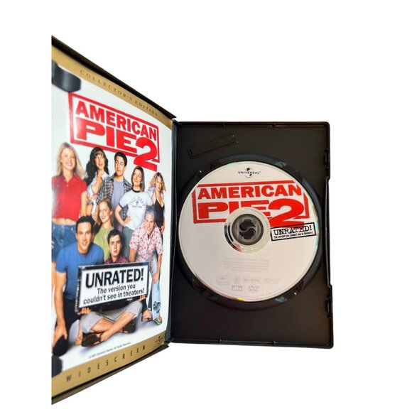 American Pie 2 Collector’s Edition DVD Widescreen Unrated Movie Pre-Owned - Picture 2 of 4